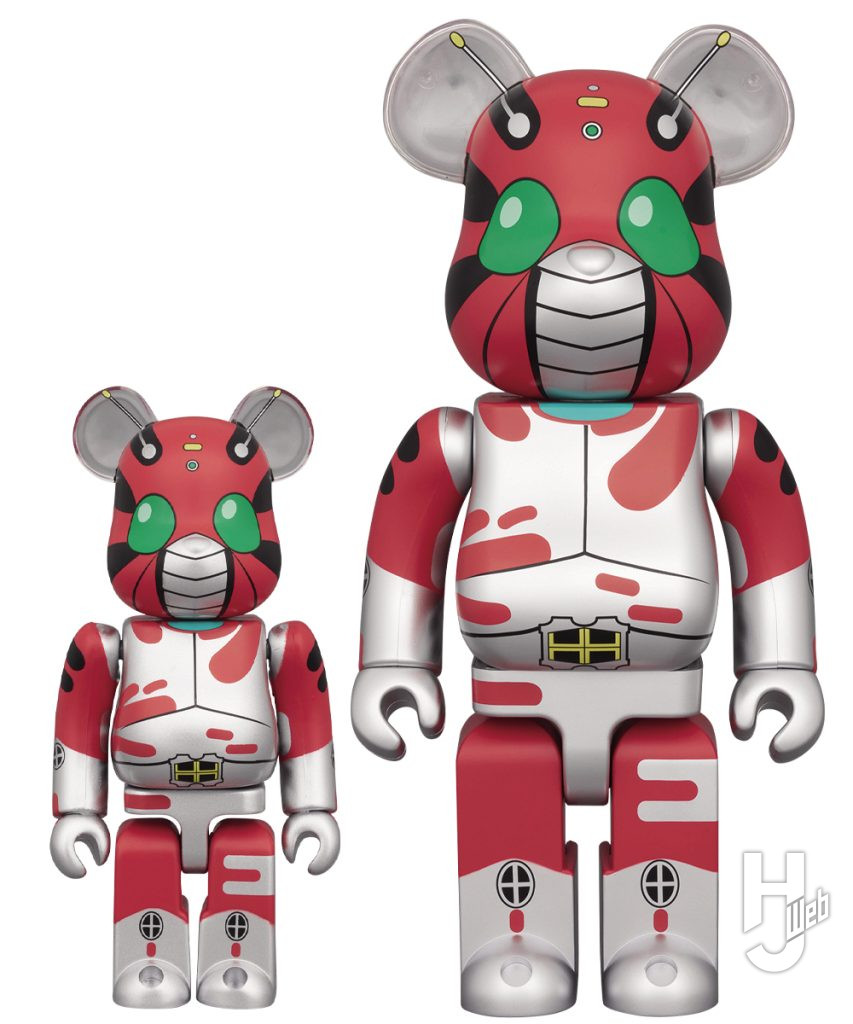 BE@RBRICK 仮面ライダーZX 100% & 400%の画像