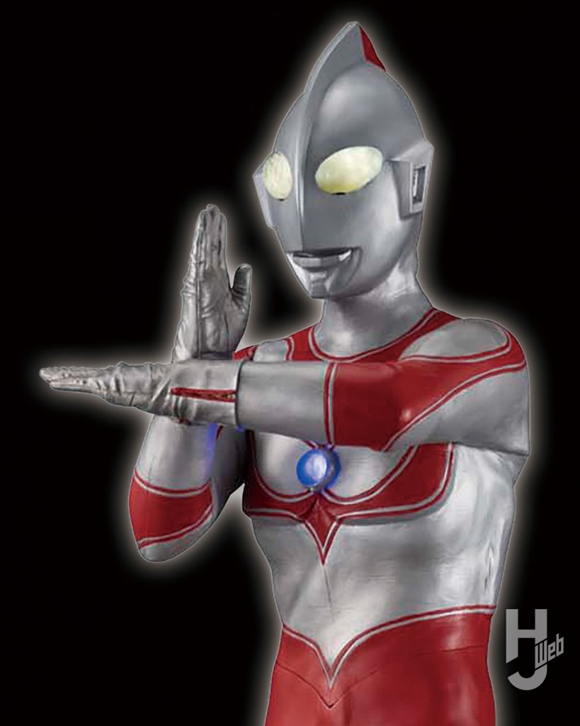 帰ってきたウルトラマンのフィギュアのアップ画像その1