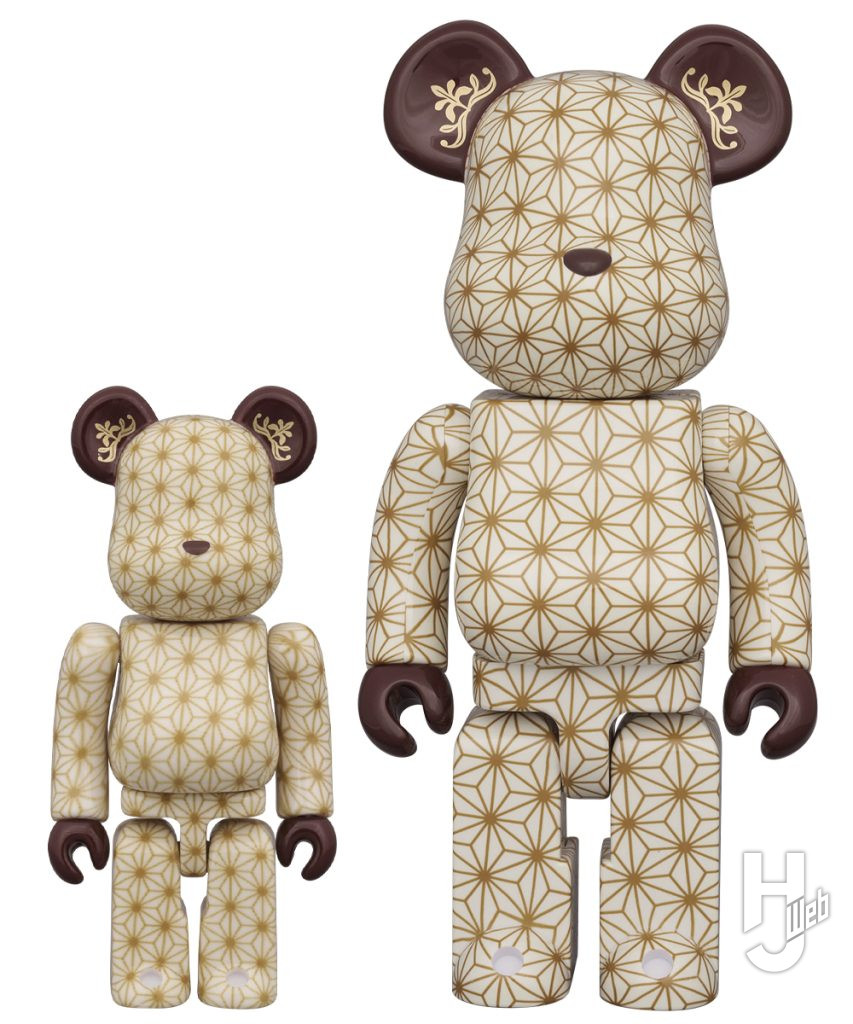 BE@RBRICK 麻の葉 100% & 400%の画像