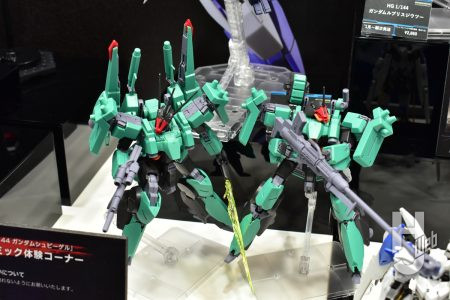 HG ジーライン・アサルトアーマー、HG リーベン・ヴォルフ（スペース・ウルフ隊仕様）（A .O.Z RE -BOOT版）、HG ジム・スパルタン（BD隊仕様）商品化決定！【BANDAI SPIRITS／第64回全日本模型ホビーショー】