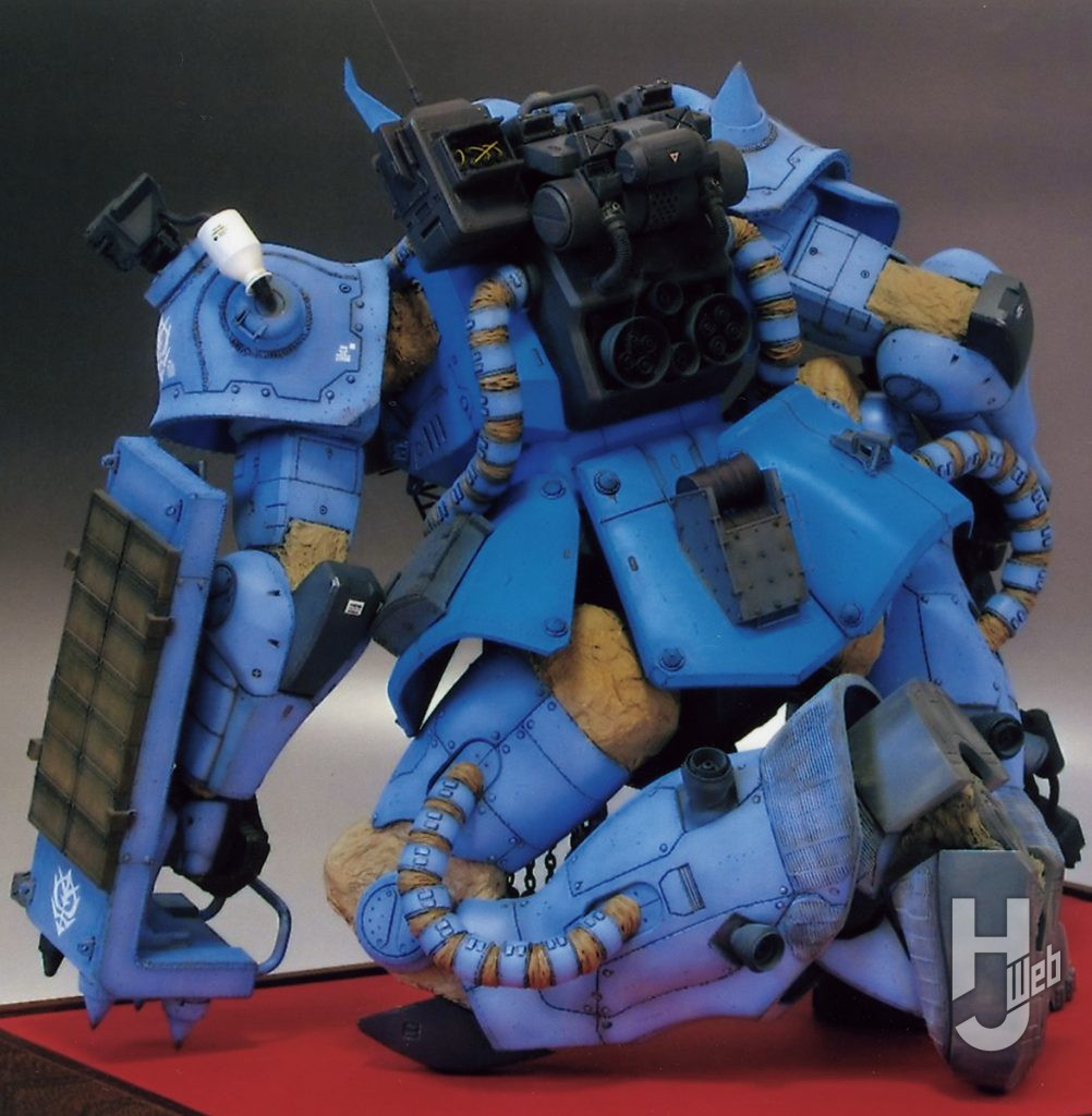 MS-06J ランバ・ラルカスタム　背面