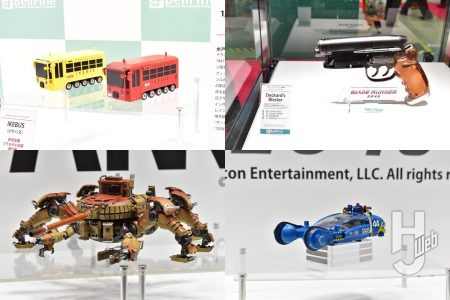 ベルファインより「ブレードランナー2049」「TANKHEAD」のスケールモデルが展示／IKEBUS（イケバス）・パトレイバーのプラモデル企画が進行中！【ベルファイン／第63回全日本模型ホビーショー】