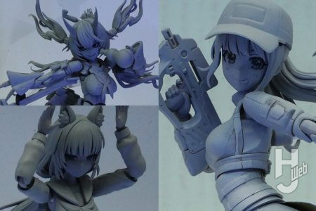 「創彩少女庭園」にチャイナコスやサバゲーコスが登場！ 「メガロマリア」は「裂火」をはじめ新発表アイテム多数展開中！【コトブキヤ／第63回全日本模型ホビーショー】