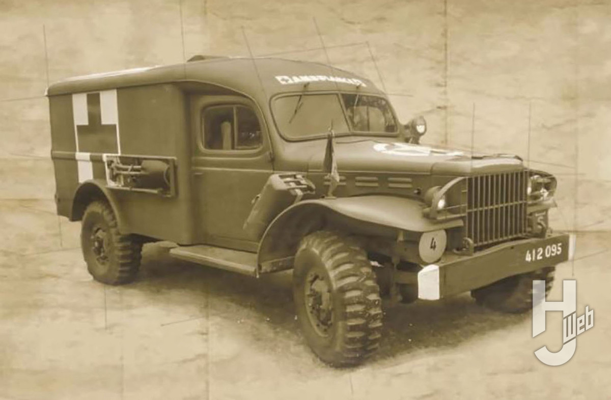WWII ダッジ WC54 野戦救急車