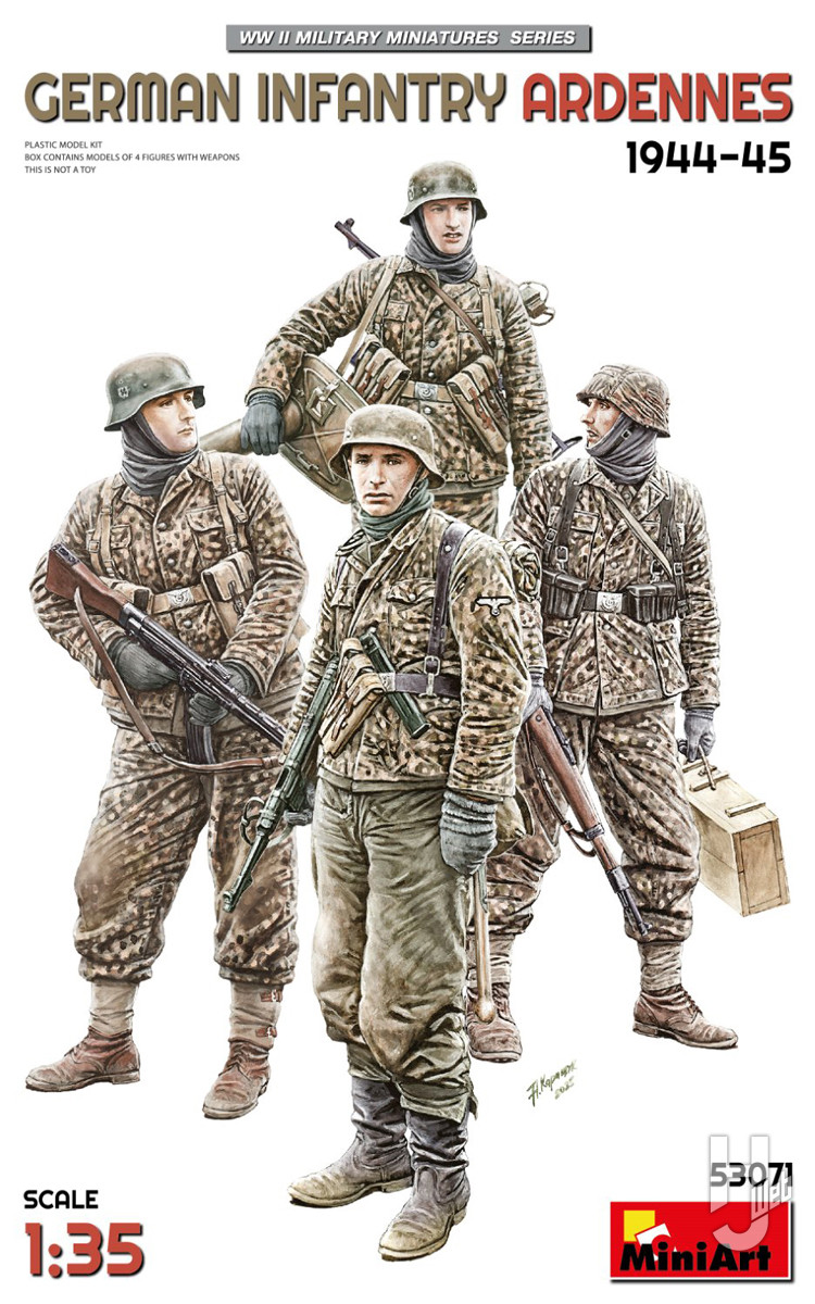 ドイツ歩兵 アルデンヌ 1944-45年