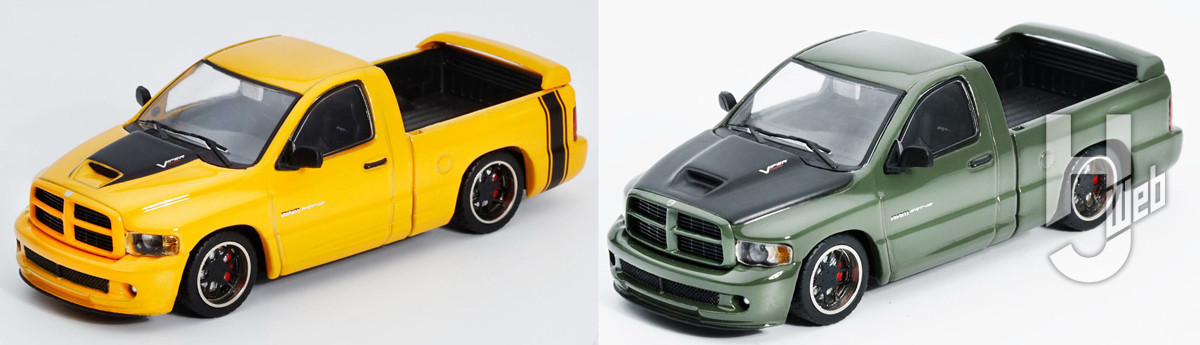 Dodge RAM SRT-10 イエロー、グリーン