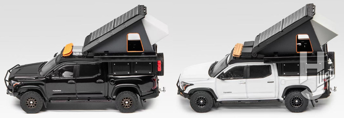 Toyota Tundra TRD PRO(レトロフィットバージョン)/アクセサリー付き ブラック、ホワイト