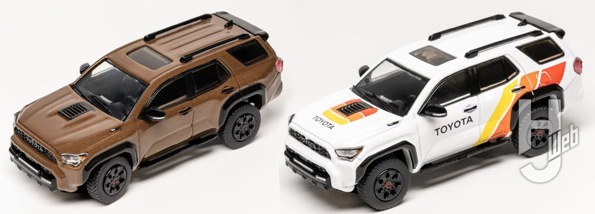 Toyota 4 Runner TRD Pro 2025 ブラウン、ホワイト/TRD