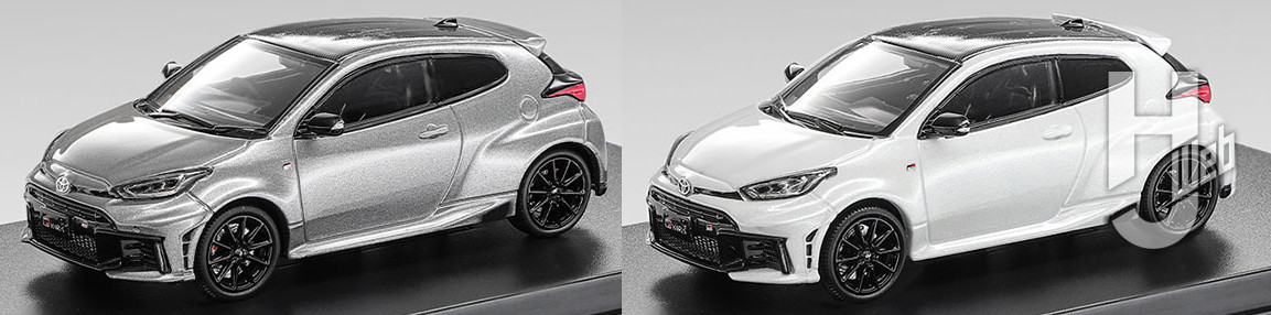 GRヤリス RZ“High performance”2024 グレー、ホワイト