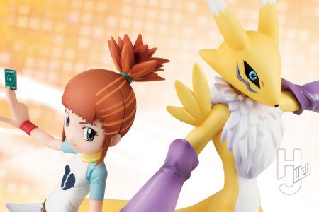 『デジモンテイマーズ』牧野留姫＆レナモンのフィギュアが待望の再登場!!デジモンカードを手に背中を預け合うエモーショナルな姿を立体化【デジモン再販情報】
