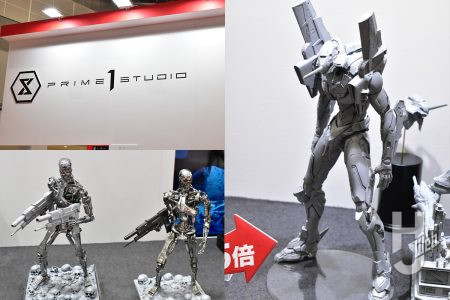アップデートされた「エヴァンゲリオン初号機」アクションフィギュアが展示！『ターミネーター2』プラキットの続報も【プライム1スタジオ／第64回全日本模型ホビーショー】