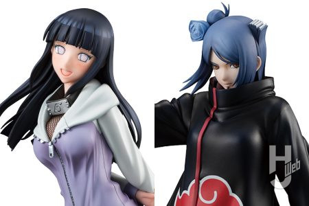 「NARUTOギャルズ」シリーズより「日向ヒナタ」&「小南」のフィギュアが待望の再販！11月2日（月）まで予約受付中【メガハウス再販情報】