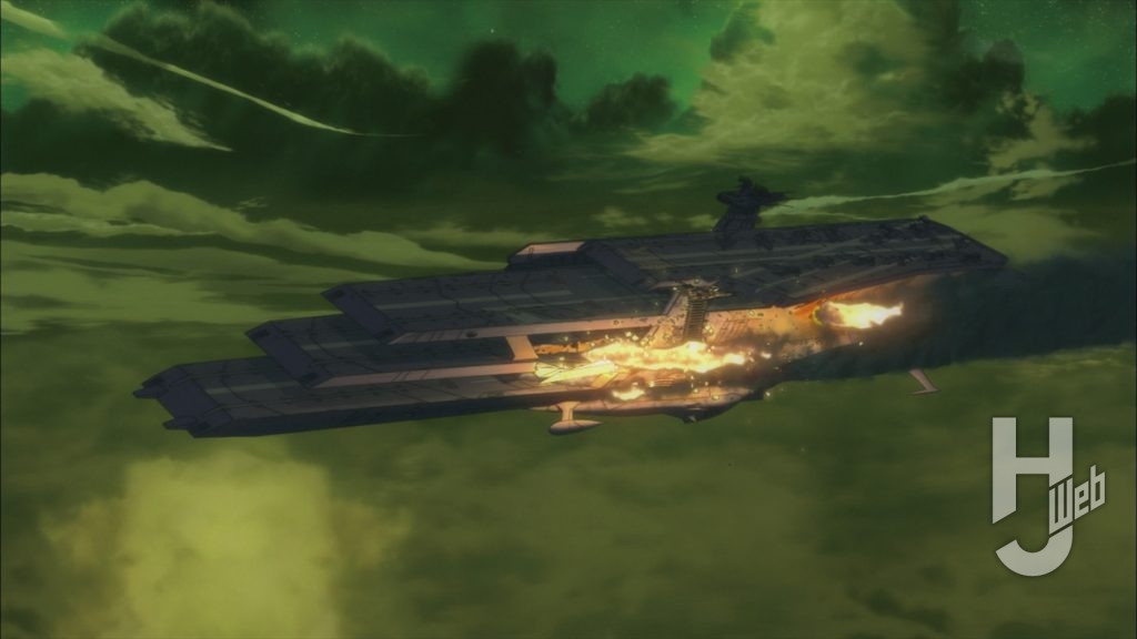 『宇宙戦艦ヤマト』多層式航宙母艦〈ランベア〉〈ランベア〉（改装前）